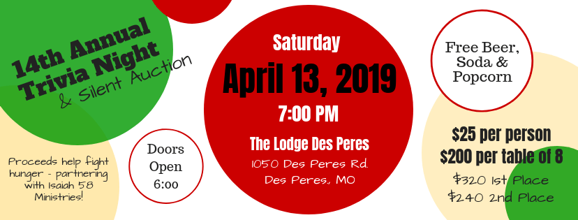 2019 Trivia Night Flyer